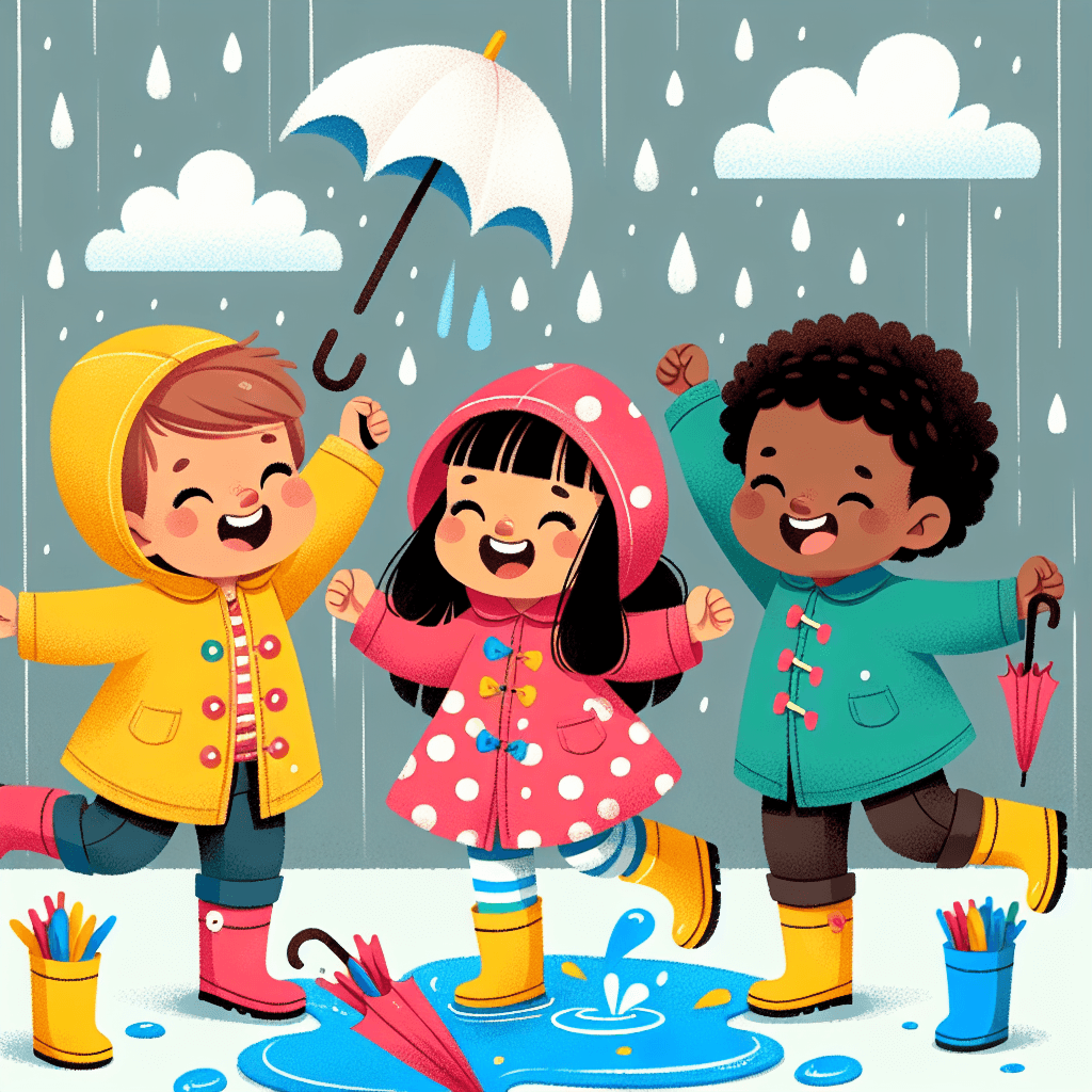 Joyful Rainy Day Adventures Numbered Painting Kits