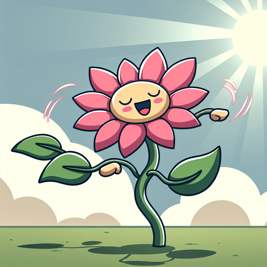 Dancing Flower Paint By Number