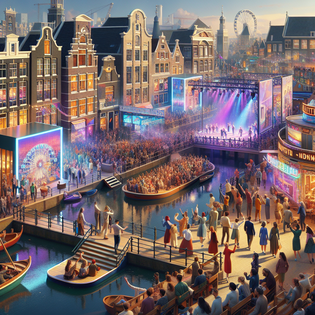 Holland Festival - Amsterdam, Netherlands Number Painting