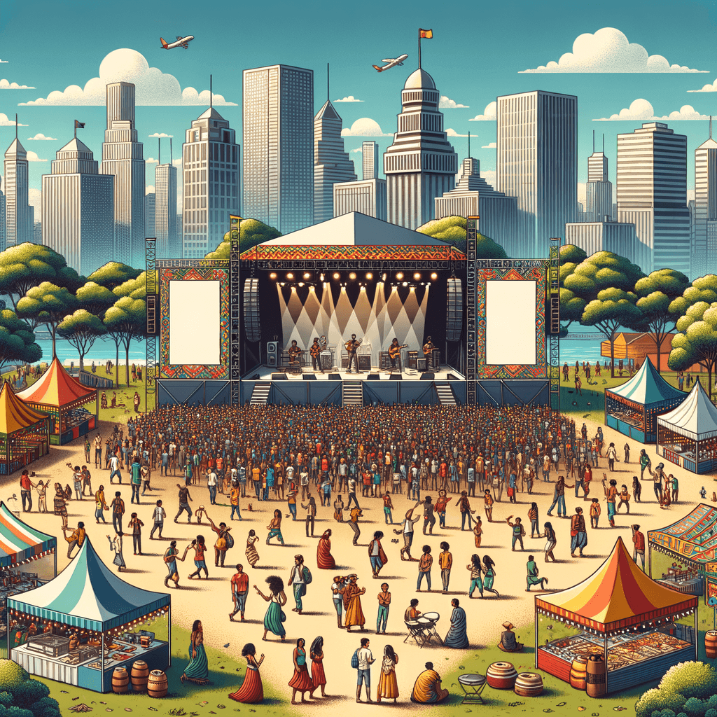 Jazz & Heritage Festival - New Orleans Painting By Numbers Kit