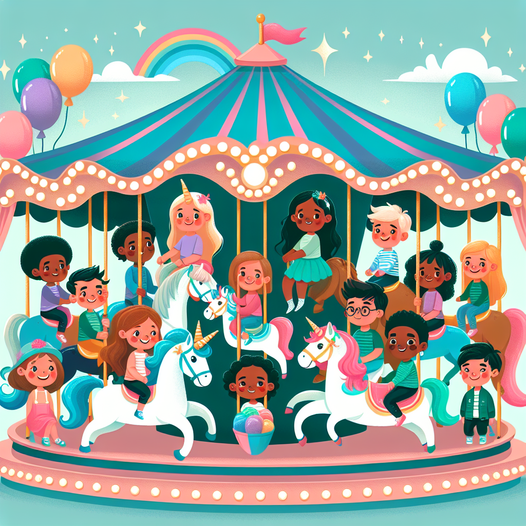 Enchanted Carousel Dreams Paint By Numbers Kits