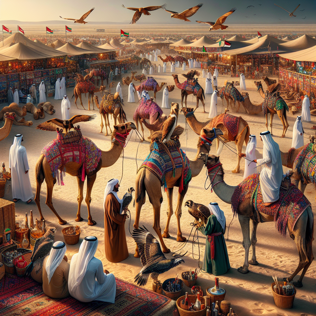 Al Dhafra Festival - Abu Dhabi Number Painting