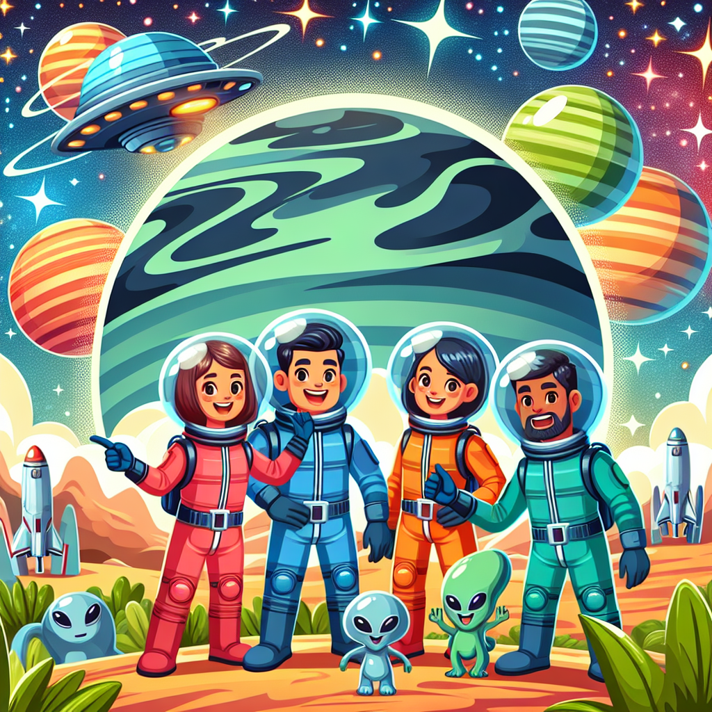 Galaxy Pioneers Painting Number Kit