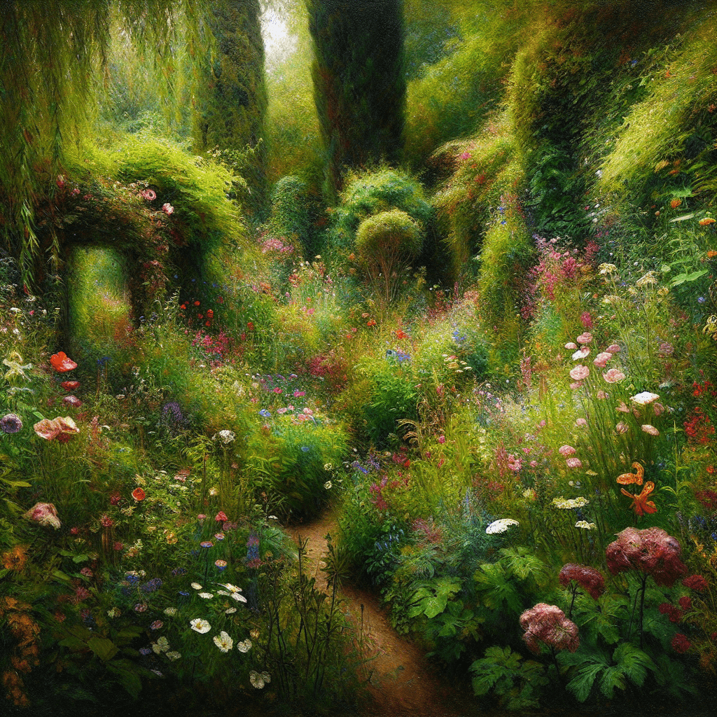 Enchanted Garden's Secret DIY Paint By Numbers