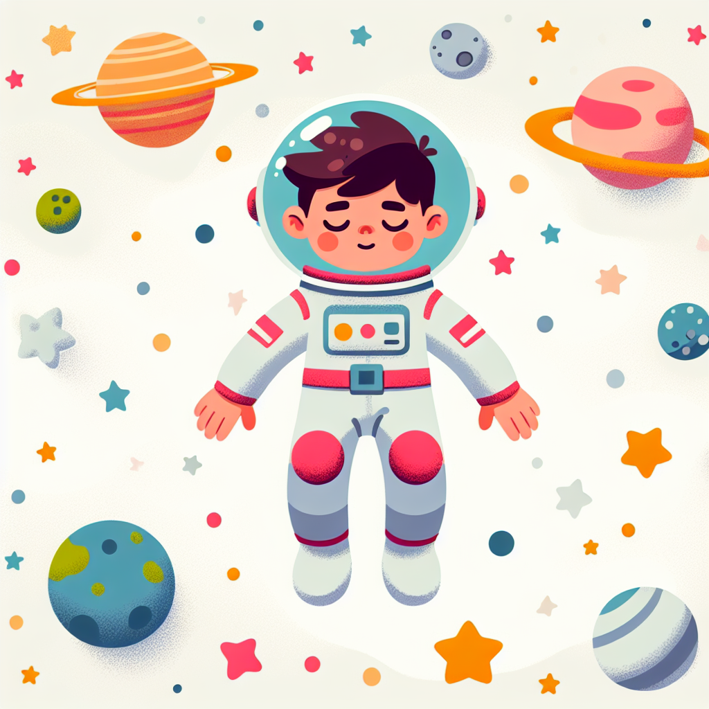 Galactic Astronaut Quest Painting By Numbers Kit