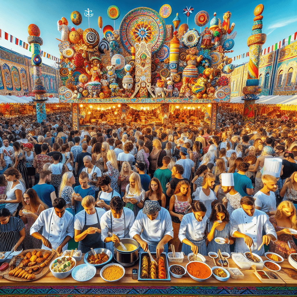 The Great British Food Festival - UK Paint By Numbers