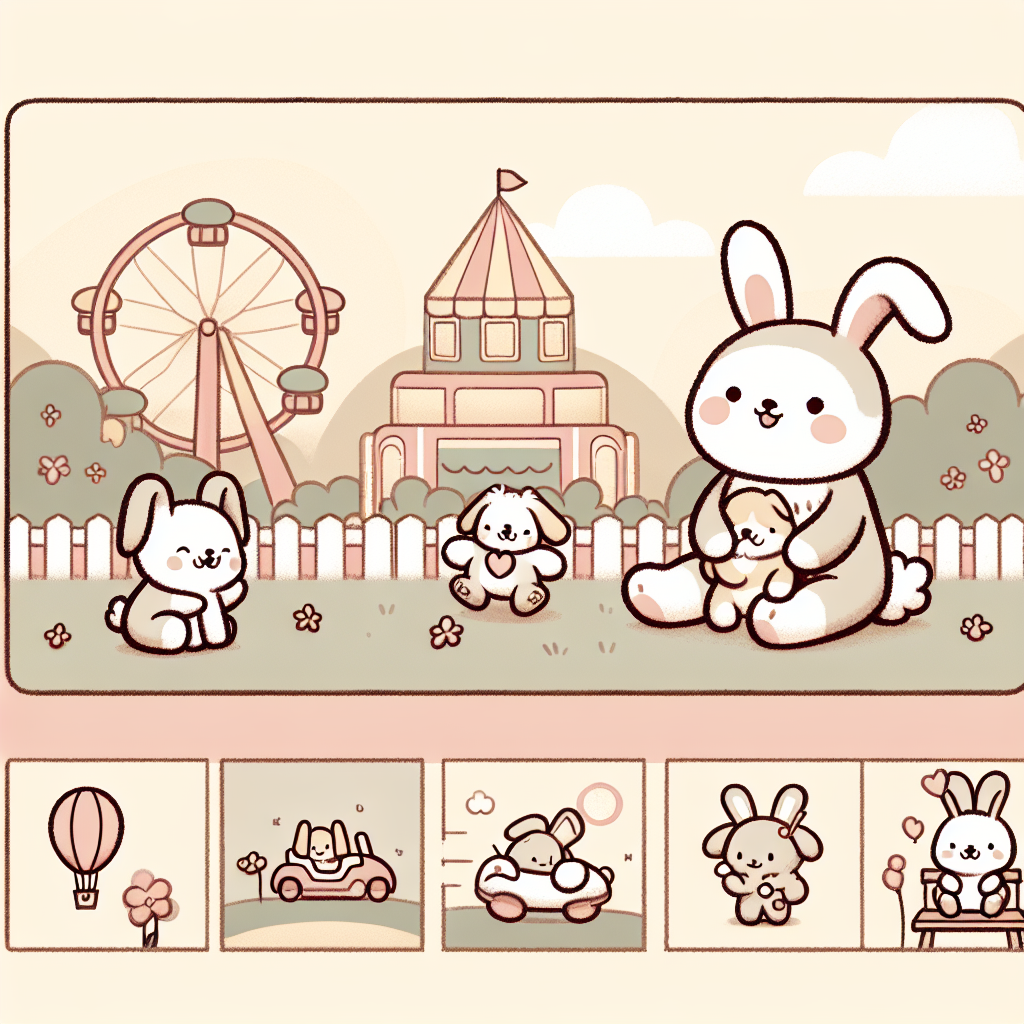 Cuddly Critter Carnival Paint By Number