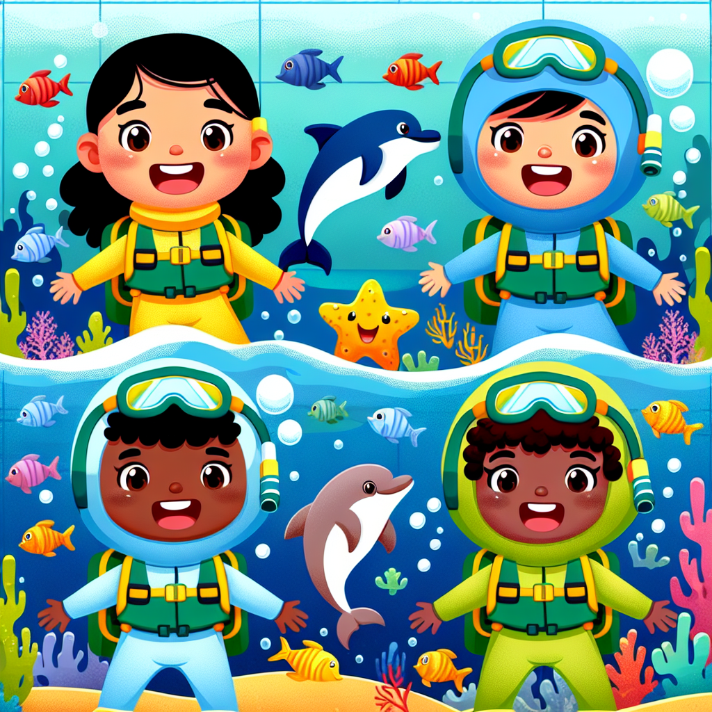 Under The Sea Explorers Paint By Numbers