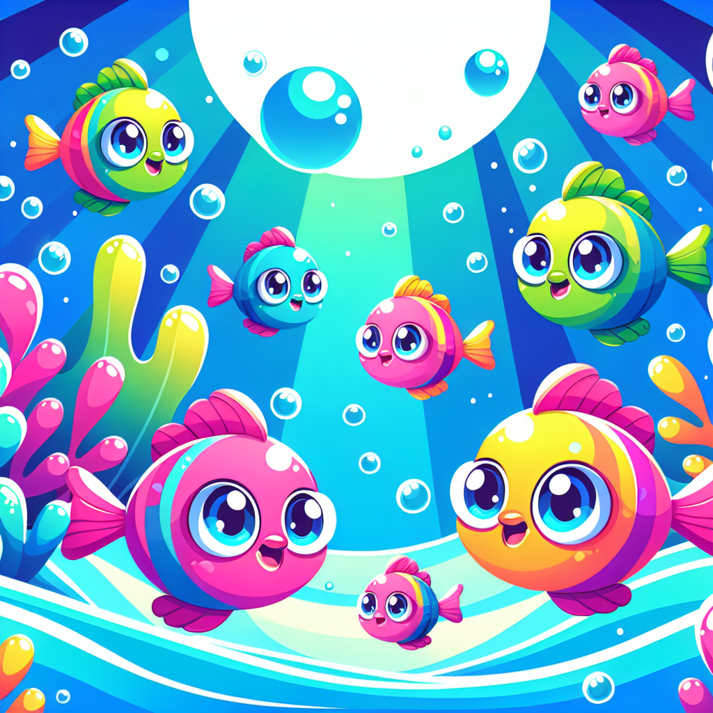 Flying Fish Adventure Paint By Numbers Art