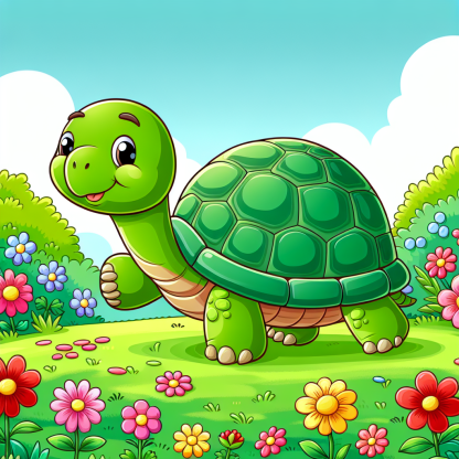 Curious Tortoise Paint By Color