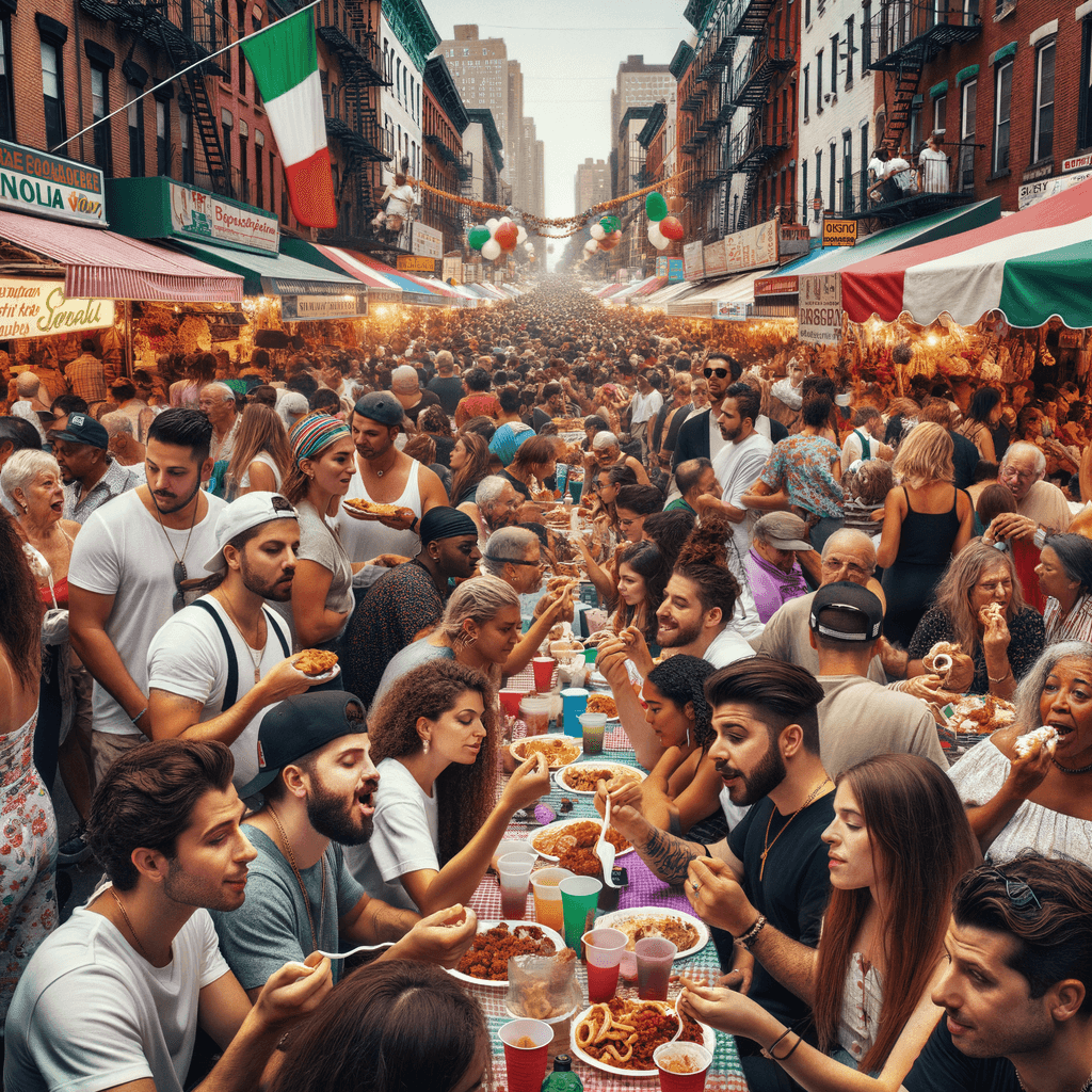 Feast Of San Gennaro Paint By Number