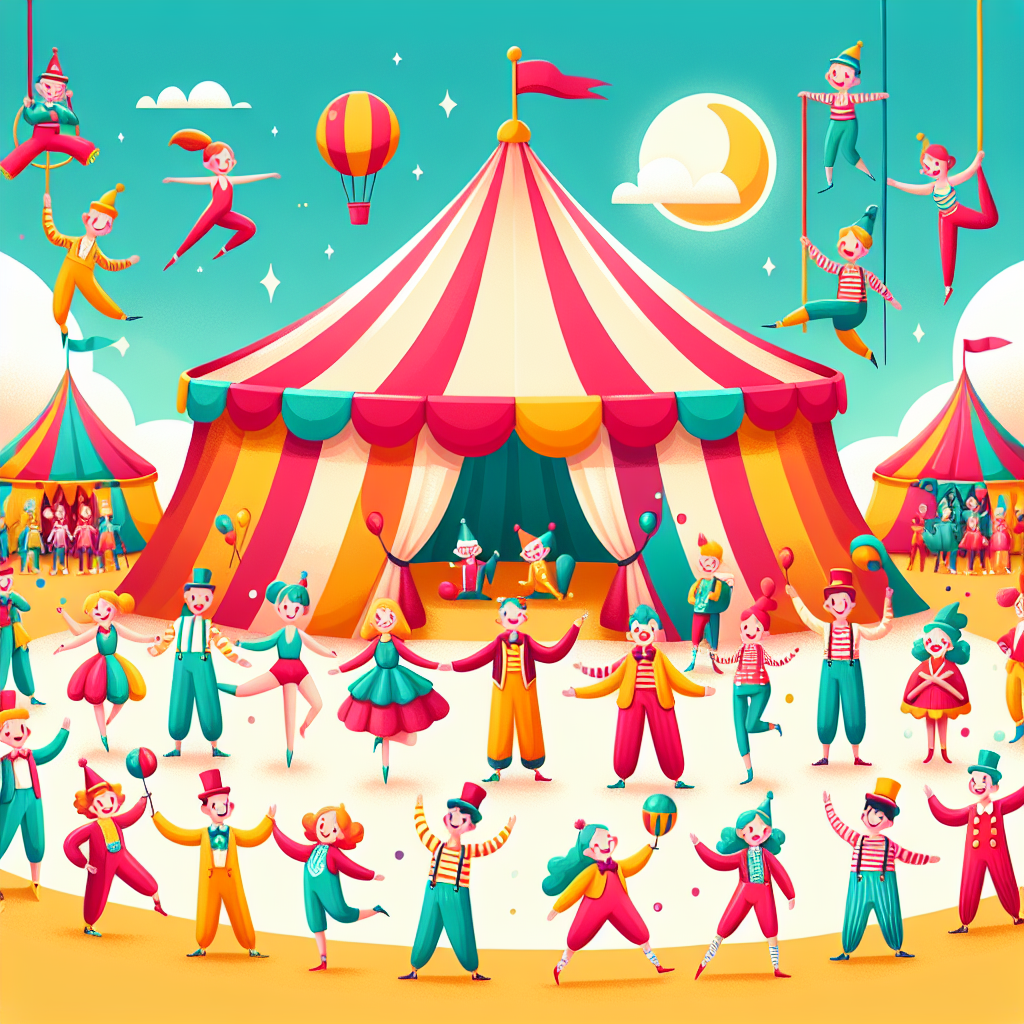 Circus Of Curiosities Paint By Numbers Art