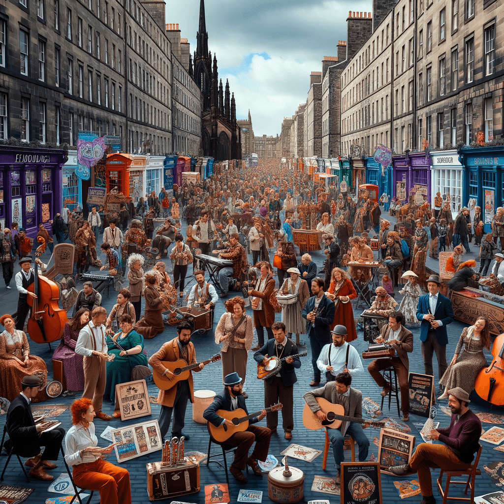 Edinburgh Festival Fringe Number Painting