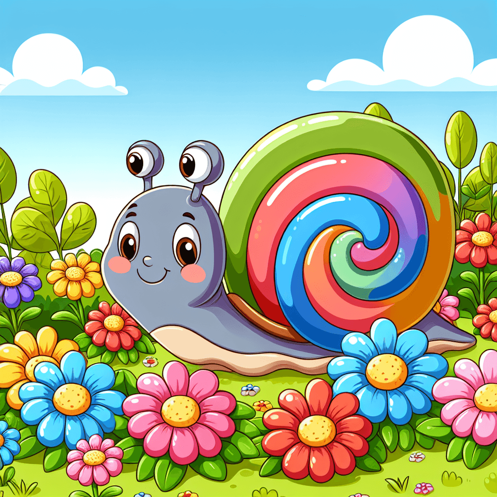Charming Snail Paint By Numbers Kits