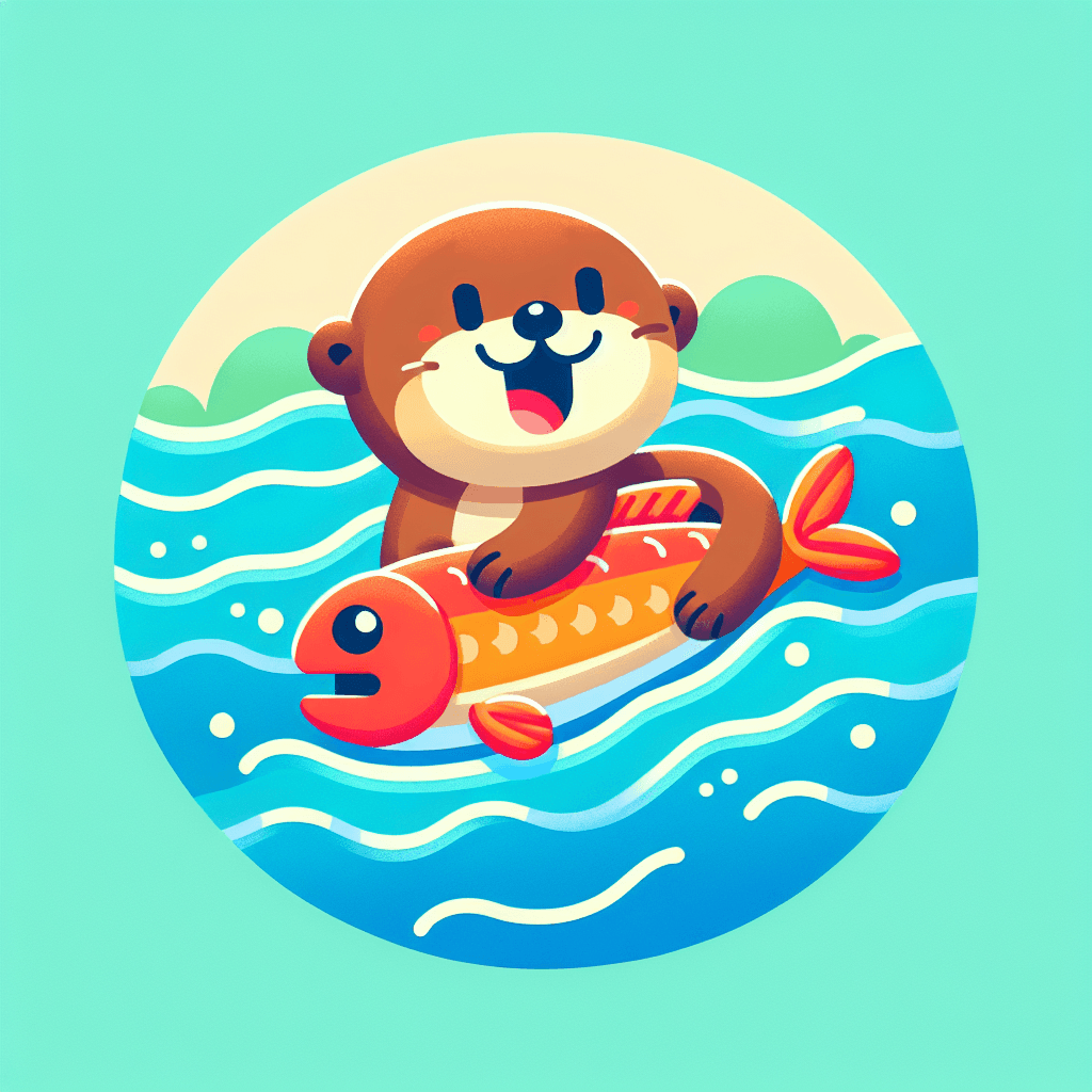 Inquisitive Otter Adventures Numbered Painting Kits