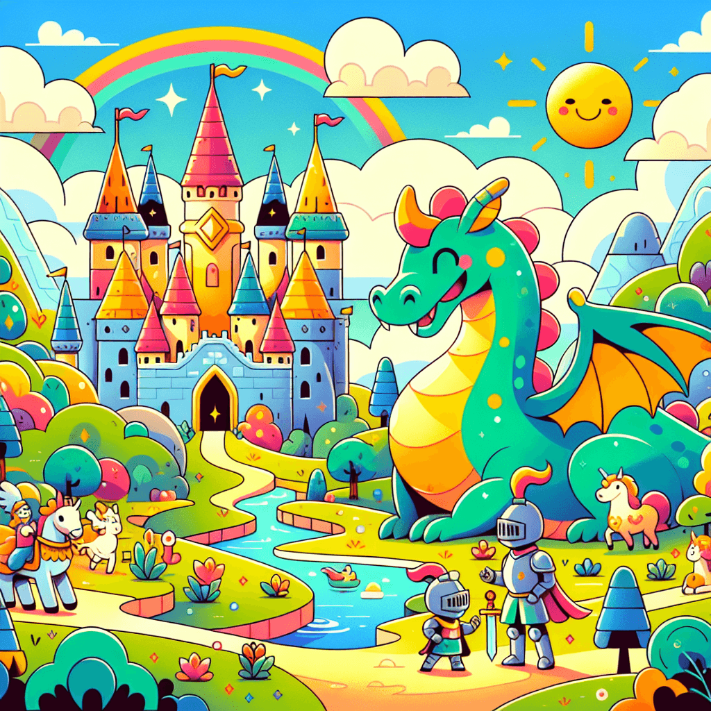 Enchanted Storybook Land Painting Number Kit