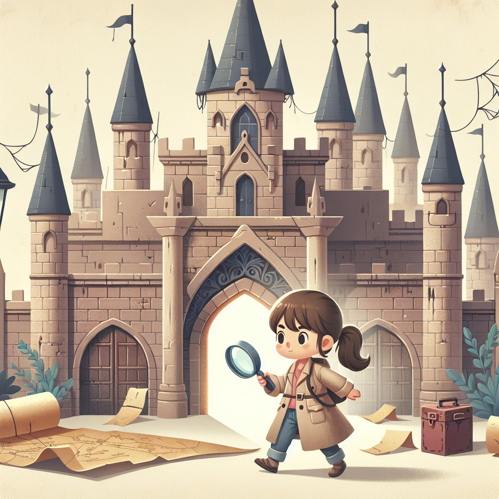 Mystery Castle Expedition Painting By Numbers Kit