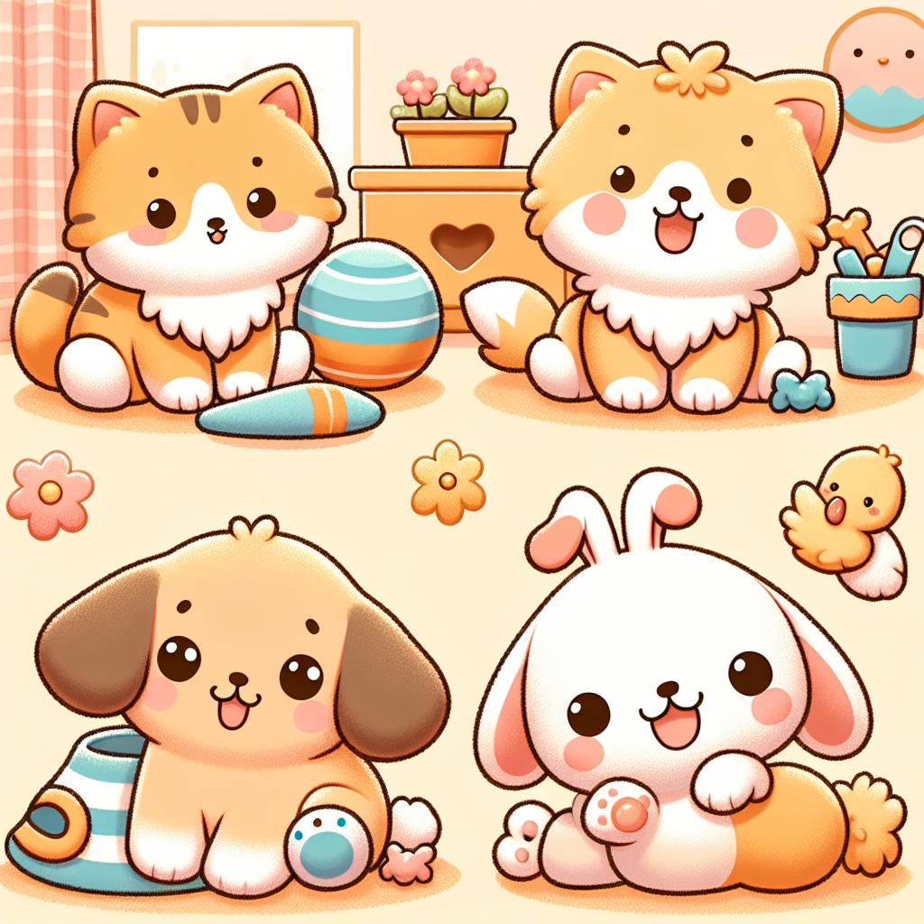 Cuddly Pets Collection Painting By Numbers Kit