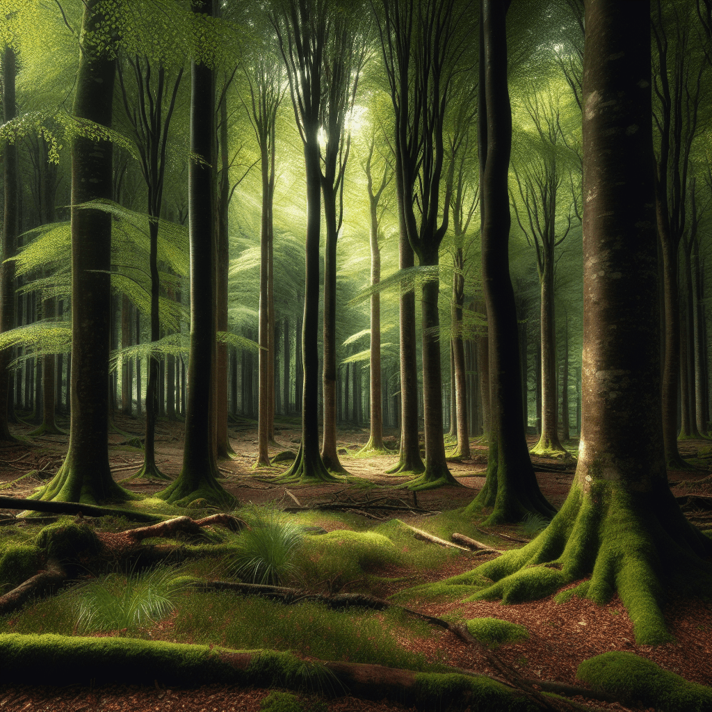 Forest's Silent Majesty Numbered Painting Kits
