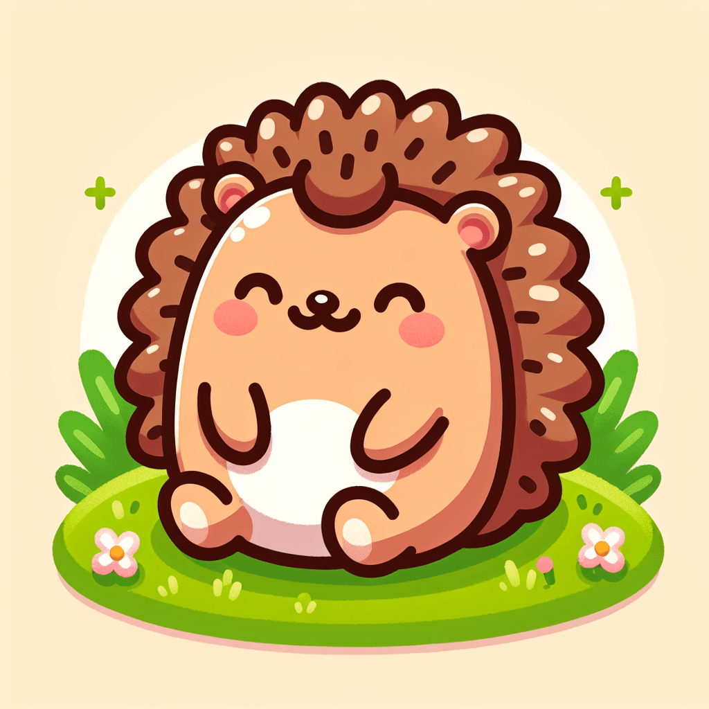 Funny Hedgehog Paint By Numbers