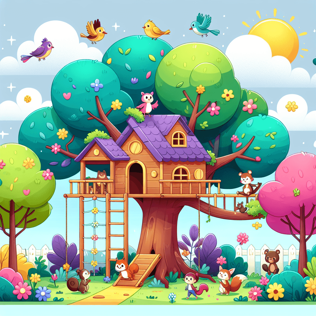 Magical Treehouse Adventure Paint By Numbers