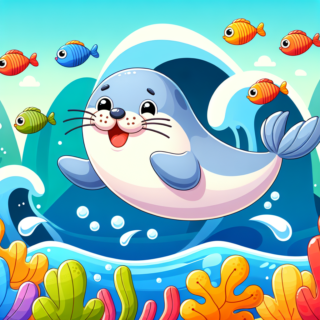 Bouncy Seal Numbered Painting Kits