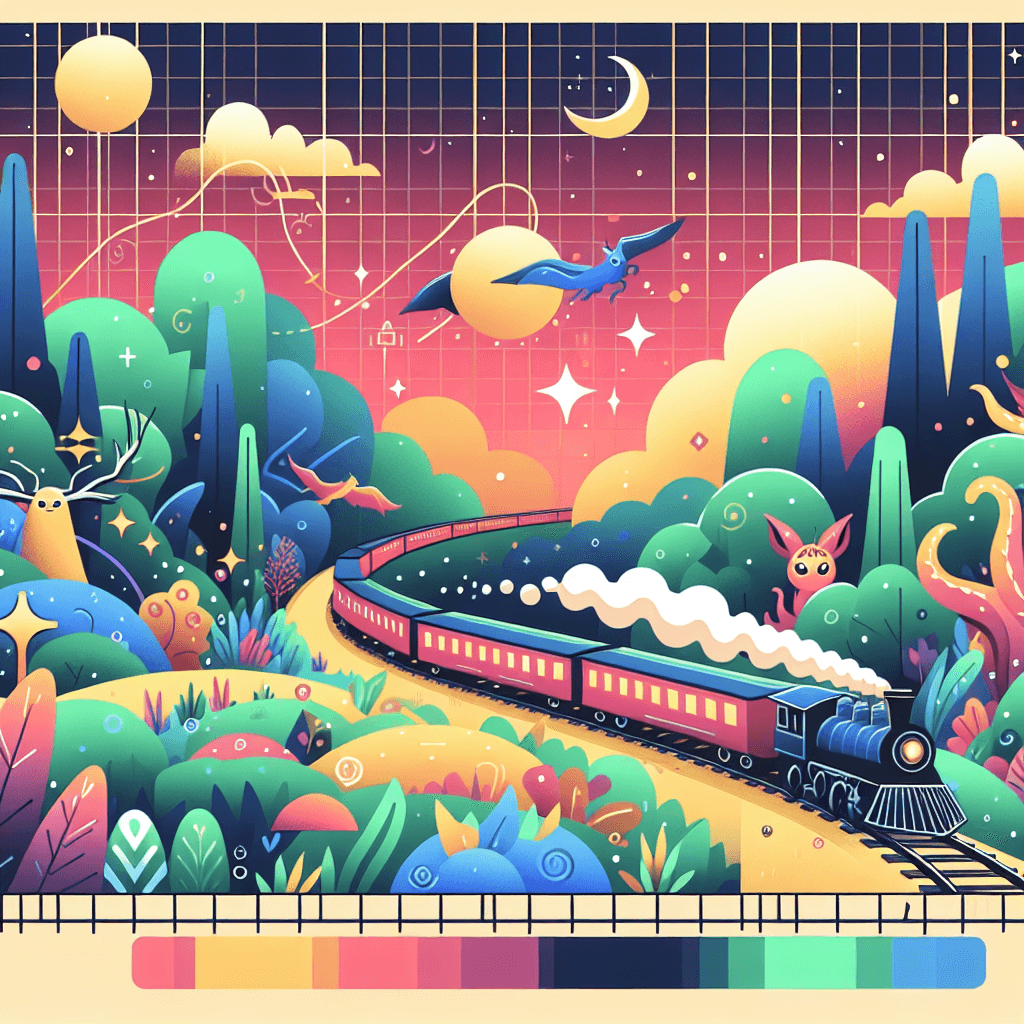 Dreamland Express Painting By Numbers Kit