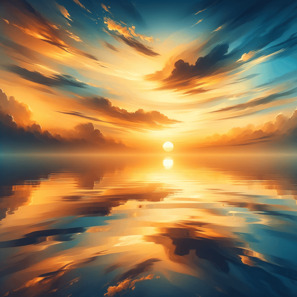 Peaceful Evening Paint By Color