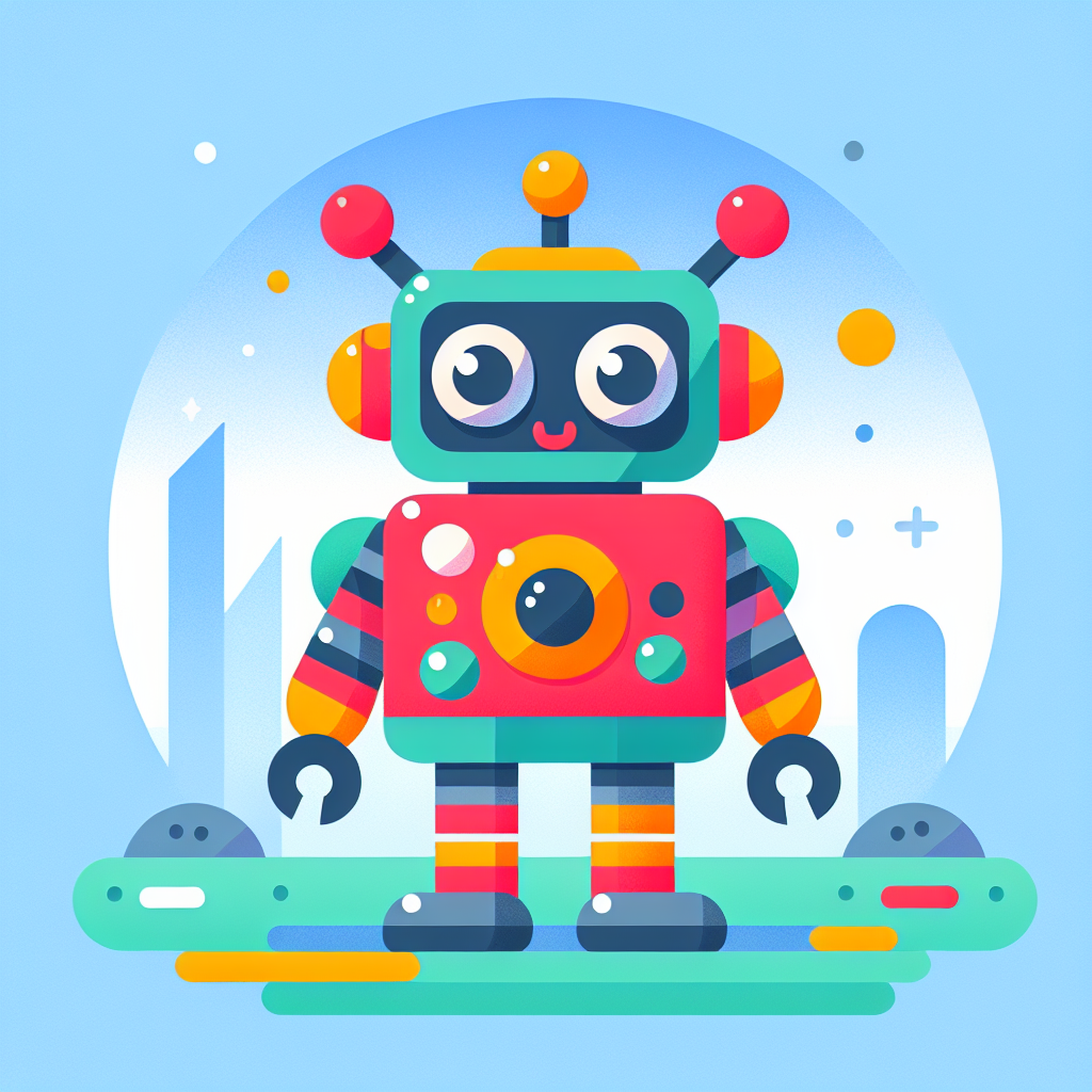 Robot Companion Numbered Painting Kits