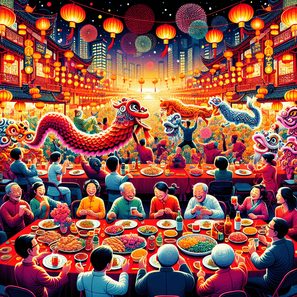 Spring Festival - China Paint By Color