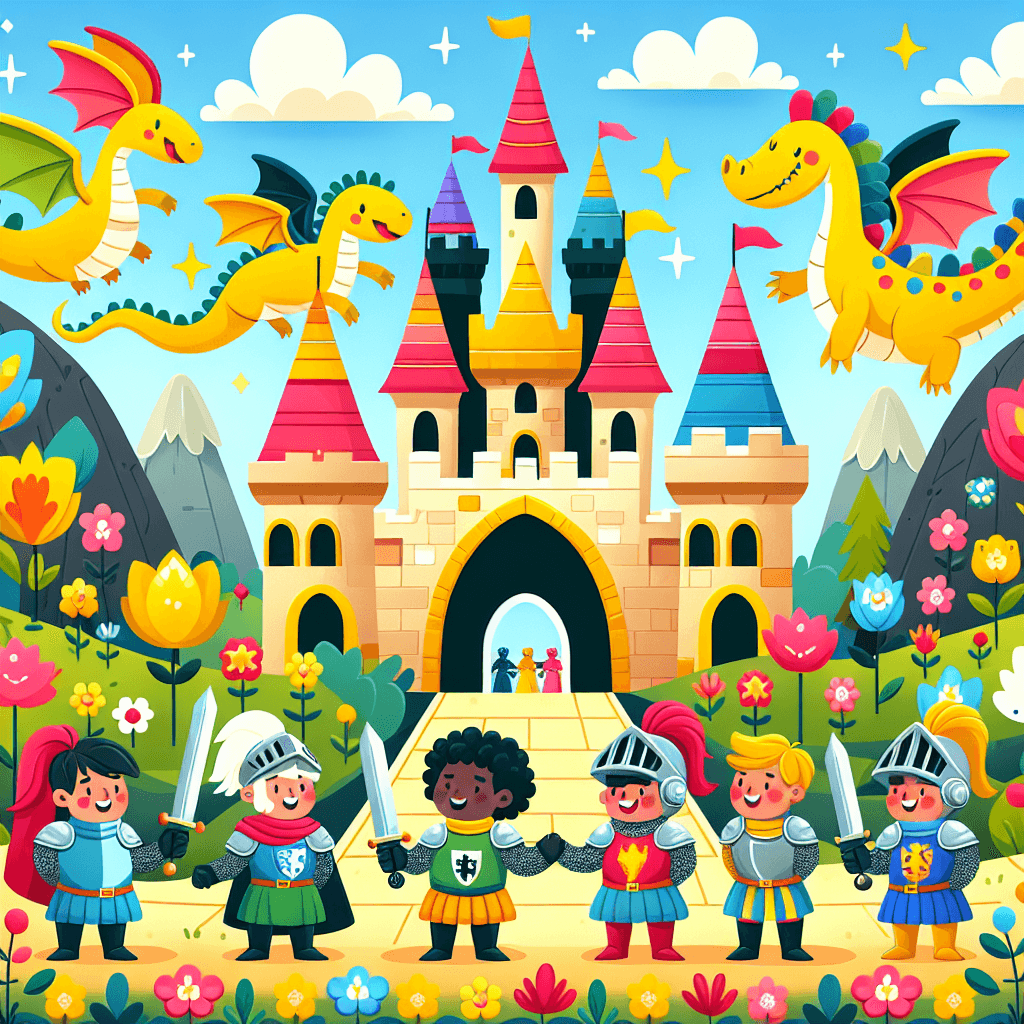 Fun Fairytale Adventure Number Painting