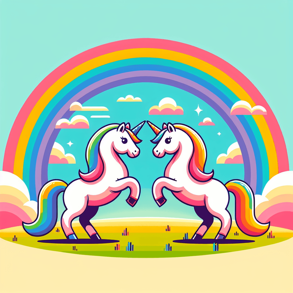 Majestic Unicorn Fields Painting By Numbers Kit
