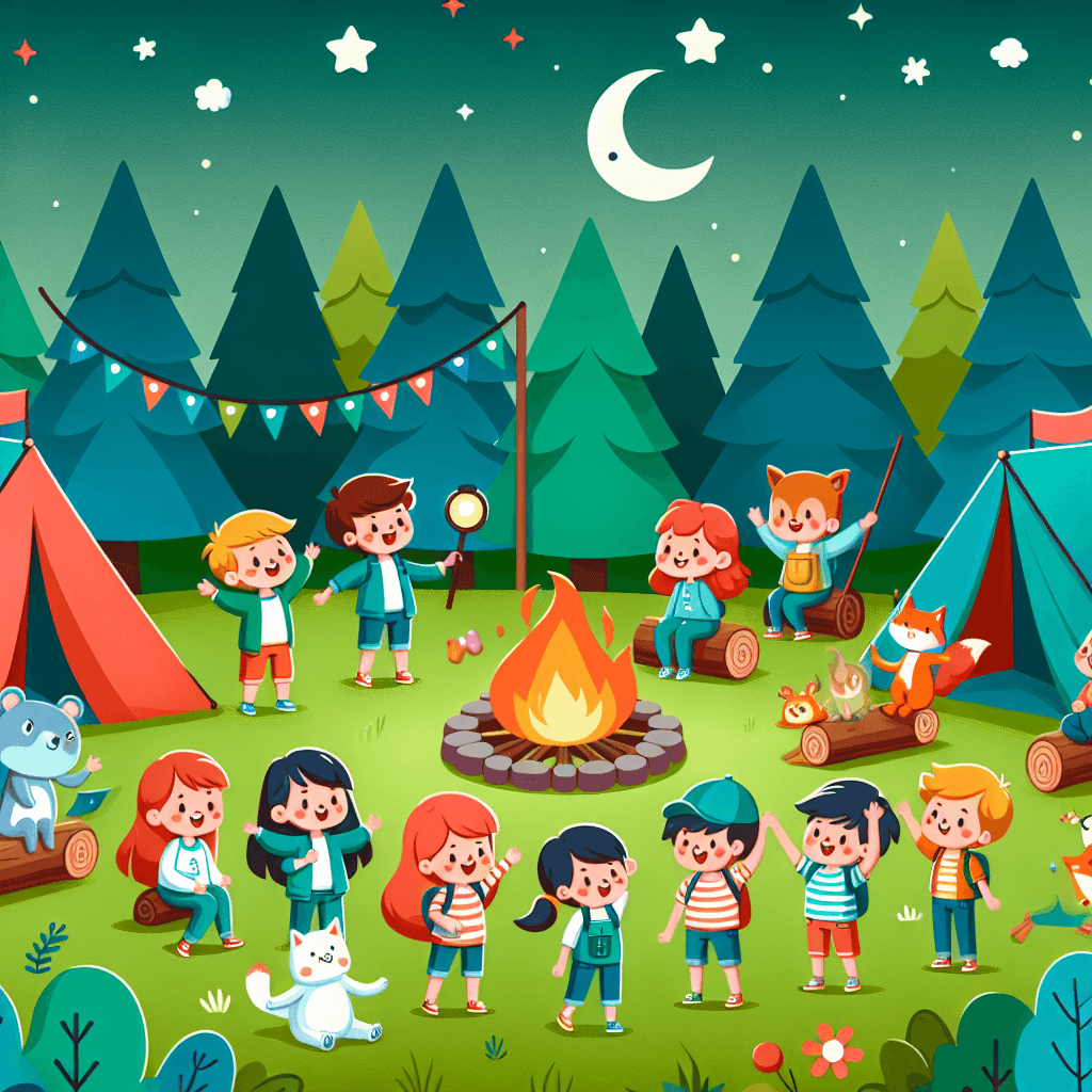 Camping Adventures Paint By Numbers Art