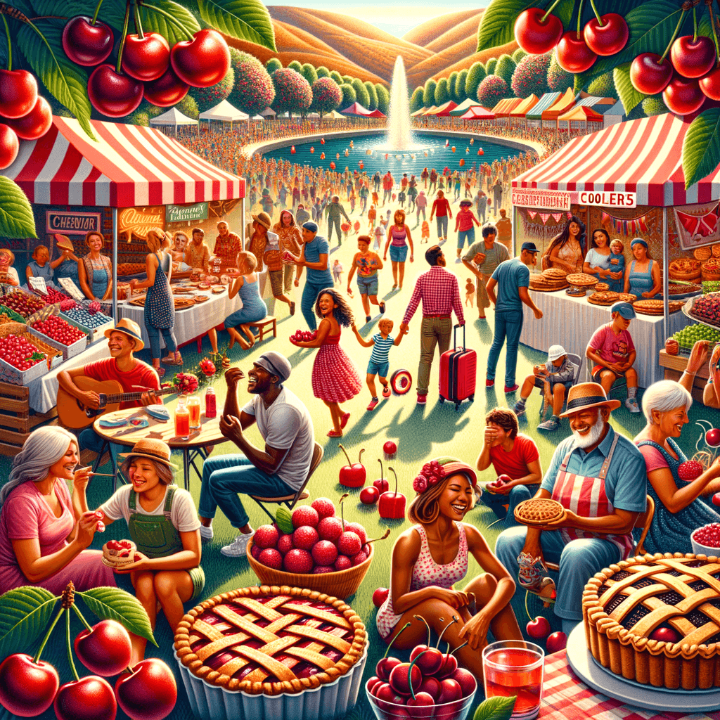 National Cherry Festival Numbered Painting Kits