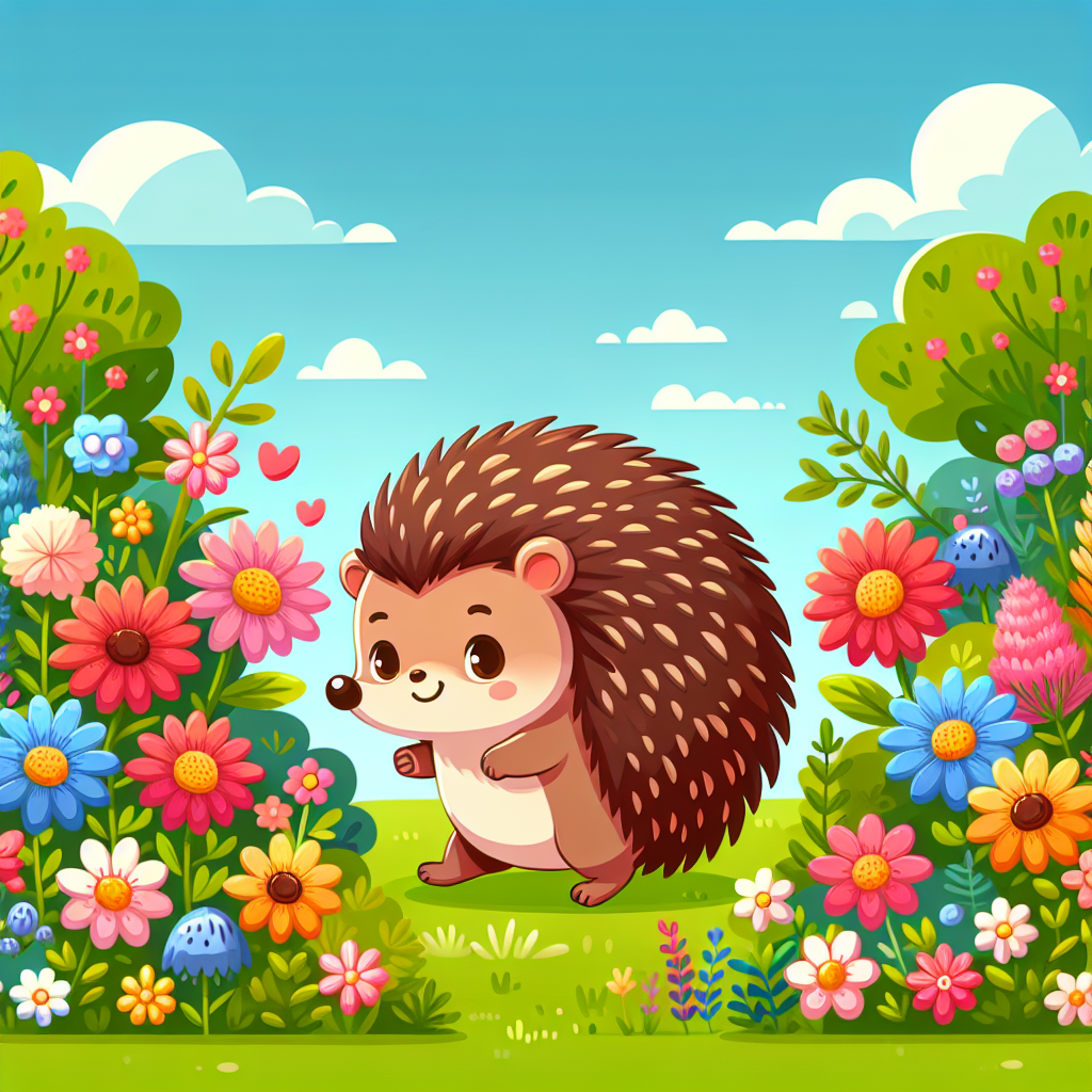 Cuddly Hedgehog Adventure Paint By Numbers Kits