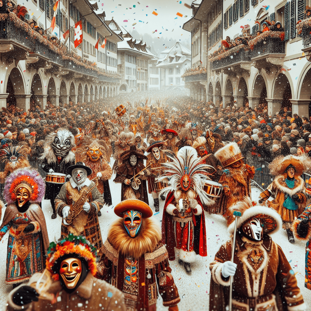 Winter Carnival - Switzerland DIY Paint By Numbers