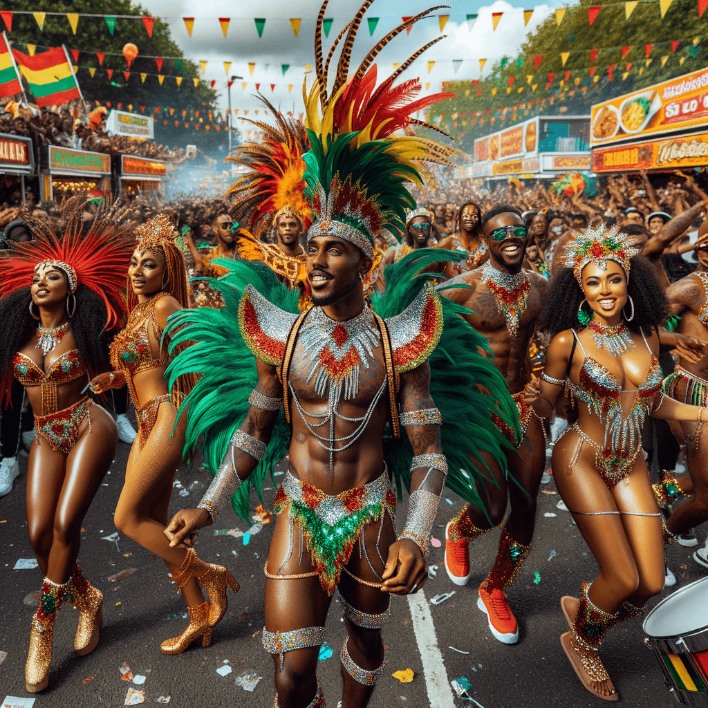 Notting Hill Carnival - England Paint By Numbers