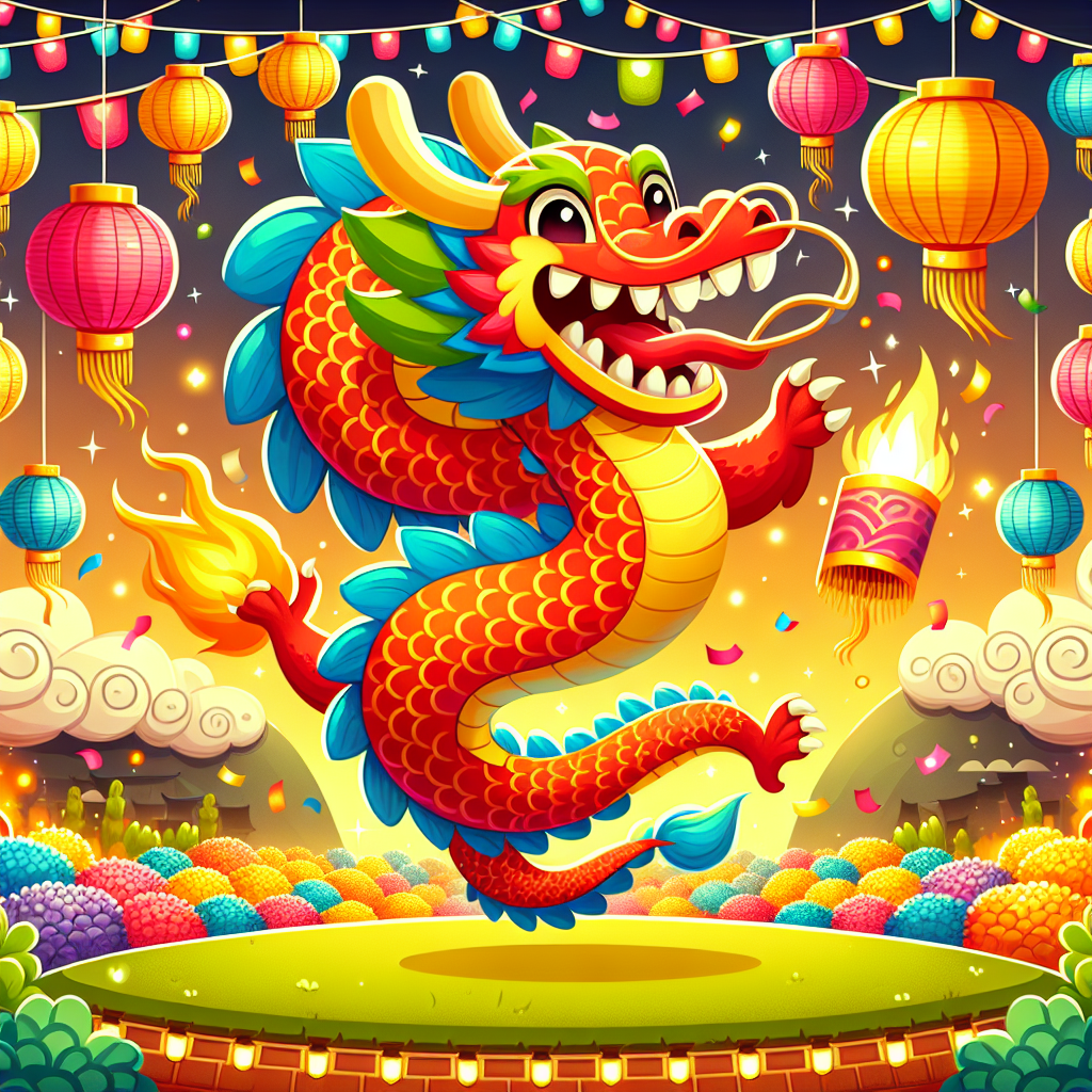 Dazzling Dragon Dance Paint By Numbers Kits