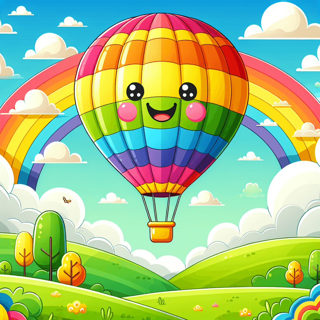 Gigantic Balloon Ride Paint By Numbers