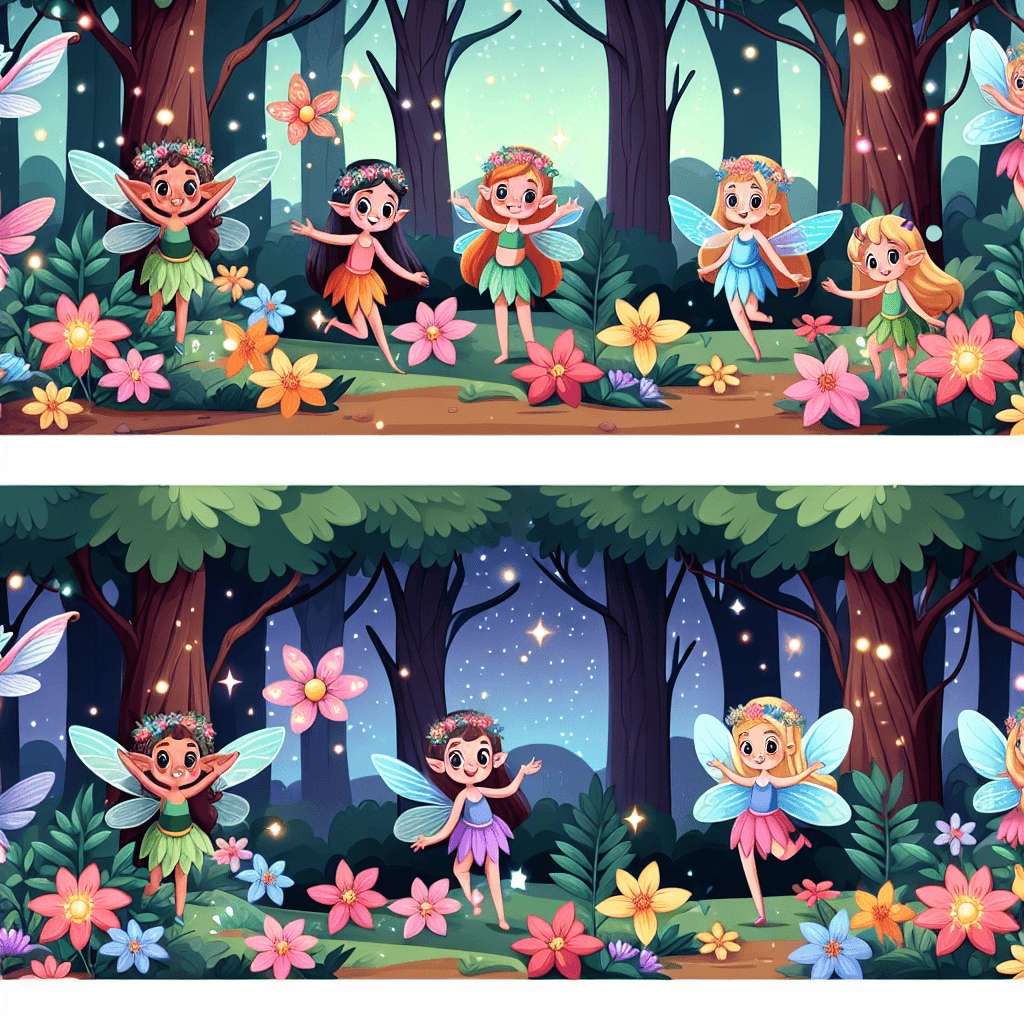 Fanciful Forest Adventure Paint By Numbers Art