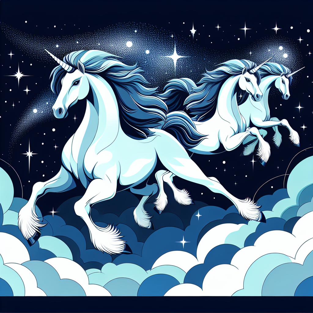 Starry Stallion Soiree Painting Number Kit