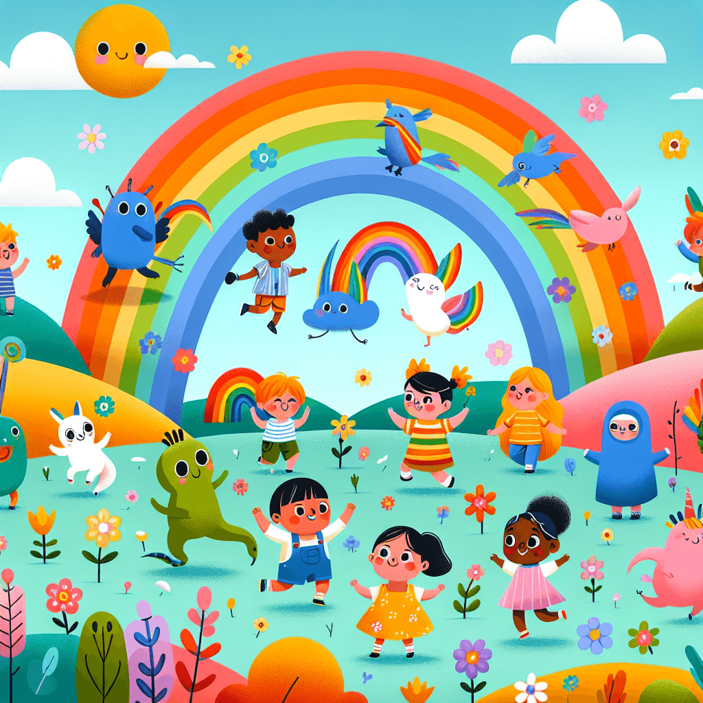 Rainbow Valley Adventure Numbered Painting Kits