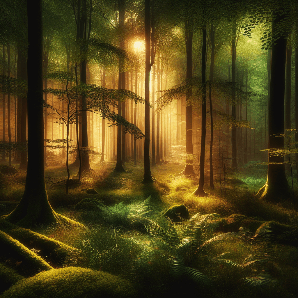 Dreamy Forest Enchantment DIY Paint By Numbers
