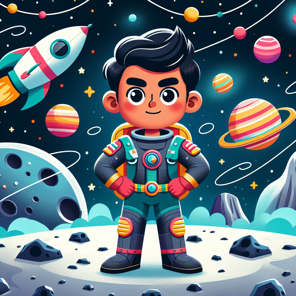 Galactic Hero Painting Number Kit