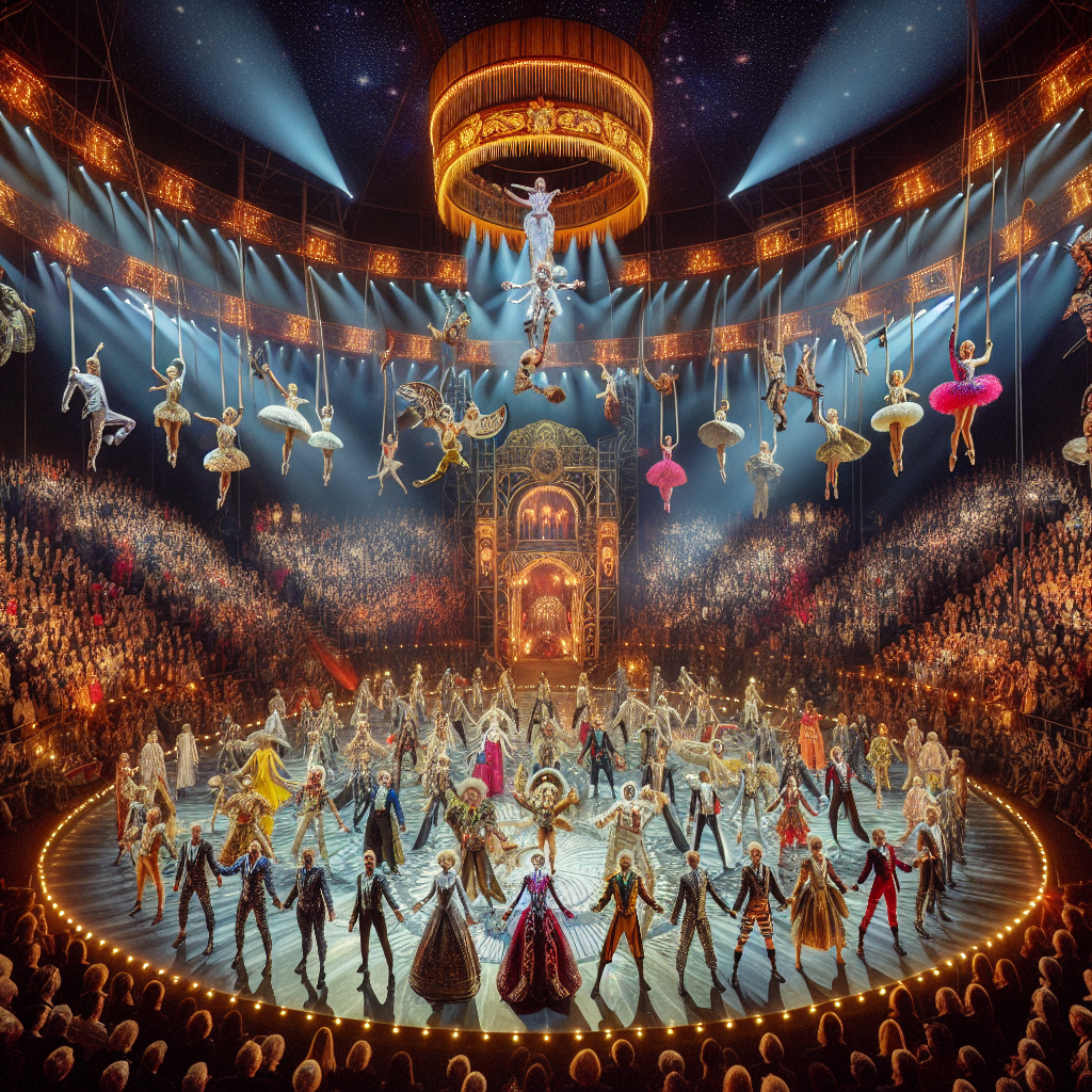 Circus Festival Of Monte-Carlo Paint By Numbers