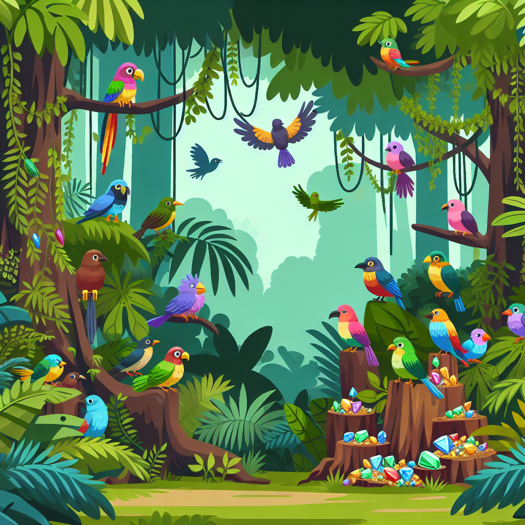 Rainforest Canopy Climb Paint By Color