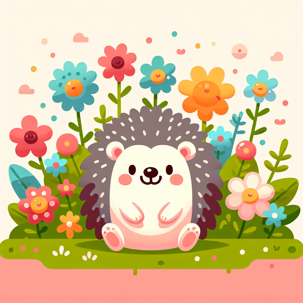 Magical Hedgehog Numbered Painting Kits