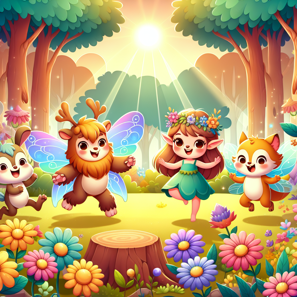 Adventure In A Whimsical Forest Paint By Color