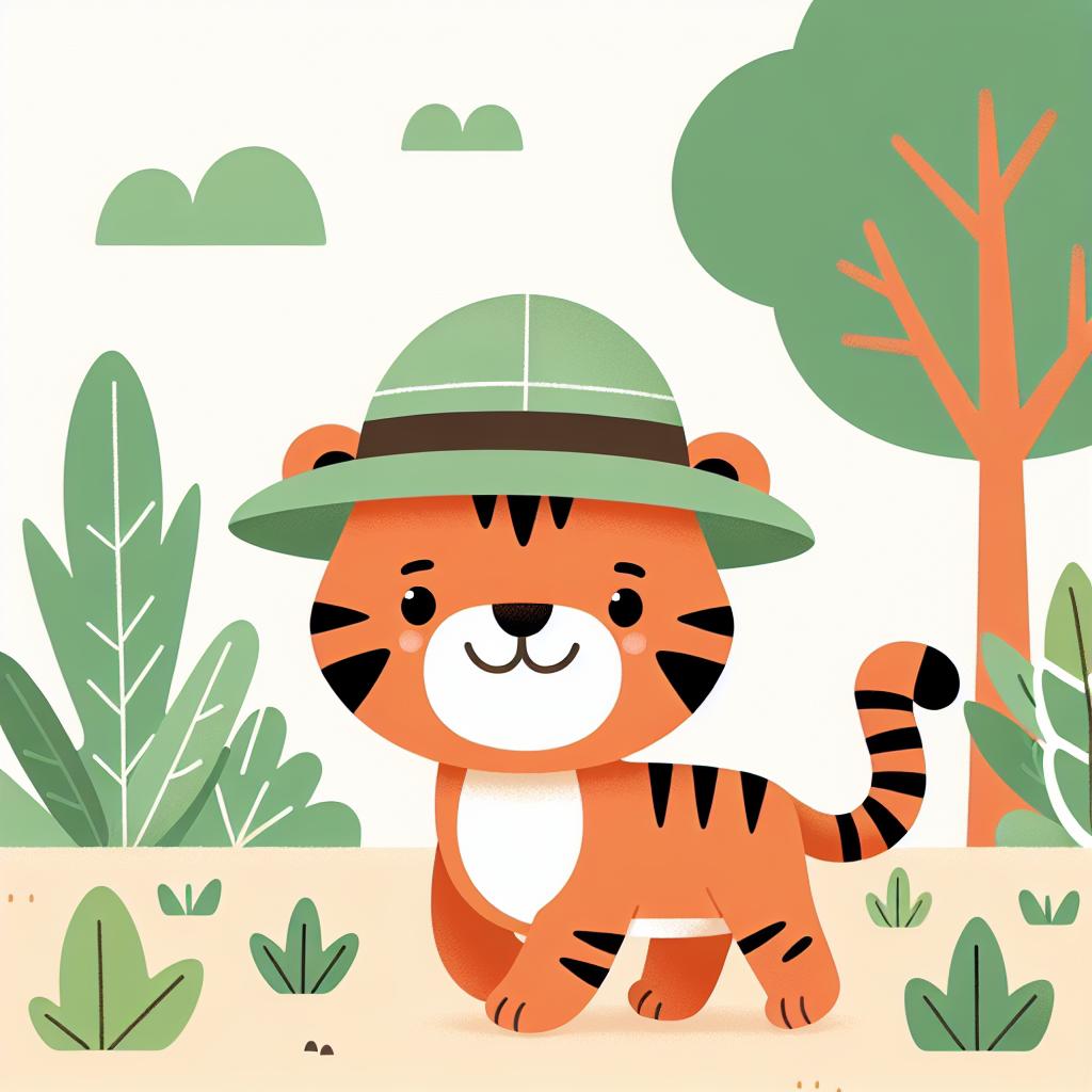 Jungle Explorer Tiger Painting Number KitJungle Explorer Tiger - DIY Painting By Numbers Kit - Image 3