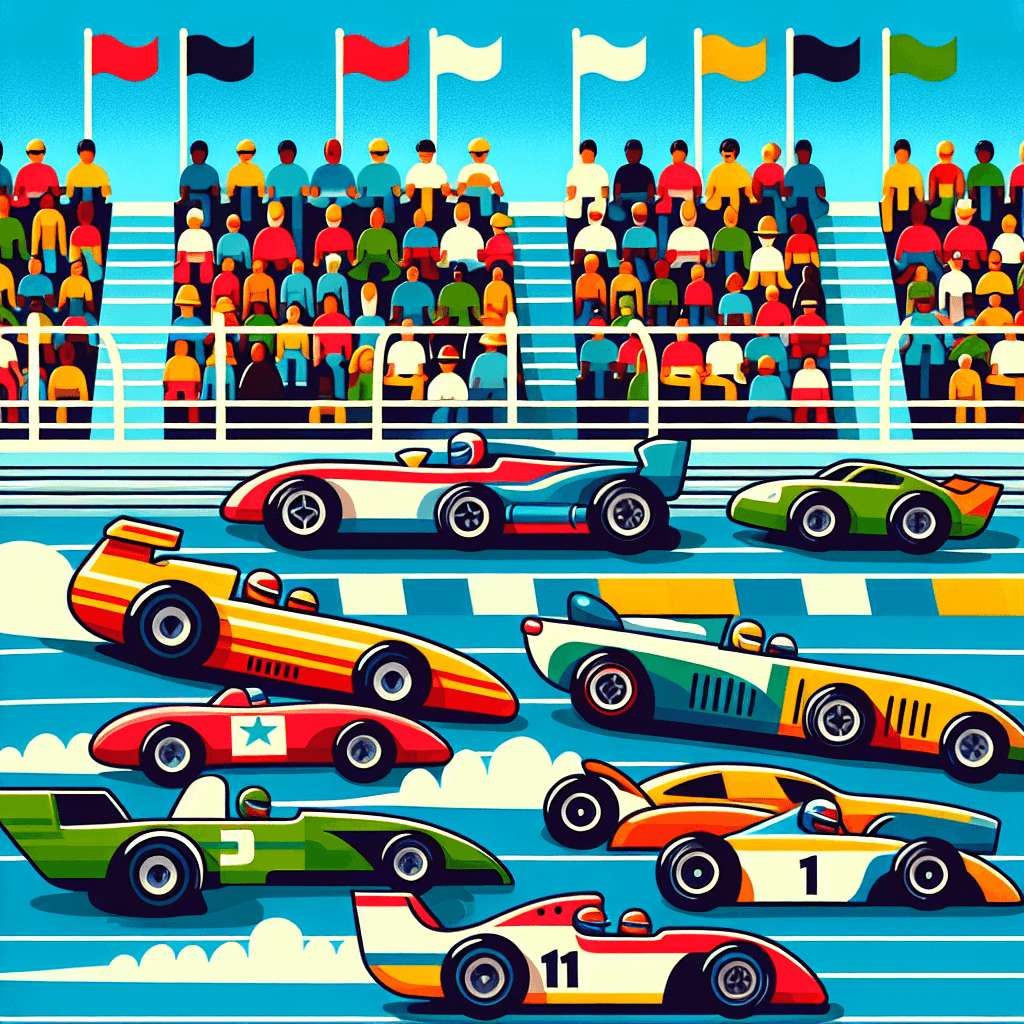 The Great Race Numbered Painting Kits